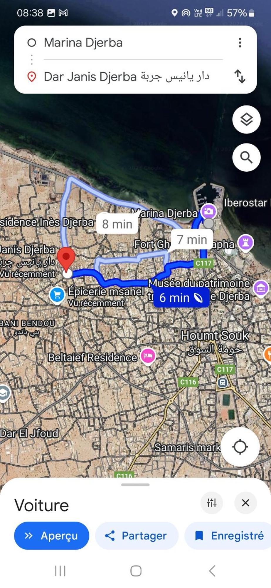 Dar Janis Djerba دار يانيس جربة Apartment Хумт Сук Екстериор снимка